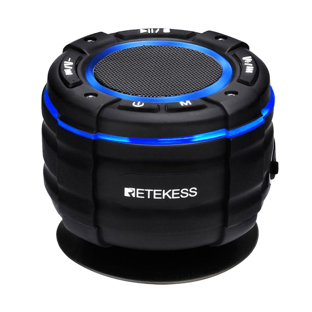 Retekess TR622 Radio de Douche Enceinte Bluetooth,Radio Étanche IP67