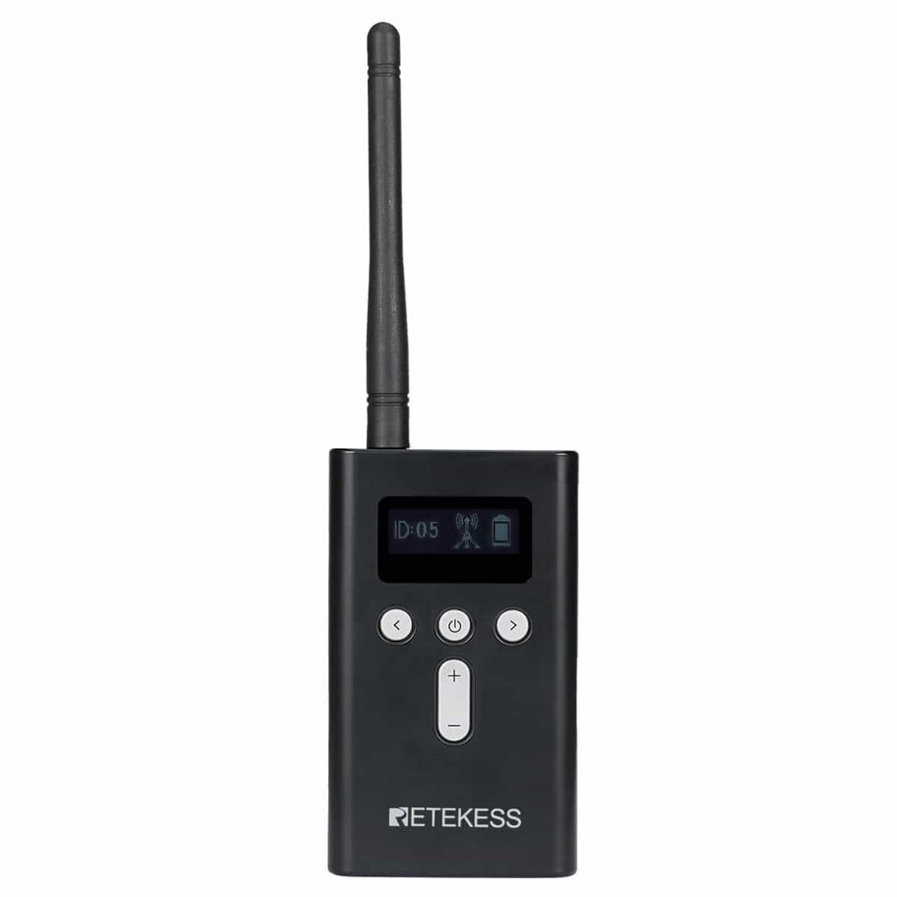 Retekess T130S Système de Visites Guidées Émetteur, Batterie de Grande Capacité