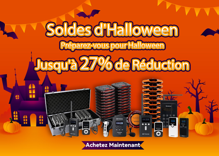 Vente d'Halloween Retekess