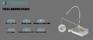 TW103 Semi-duplex Interphone de Fenêtre doloremque