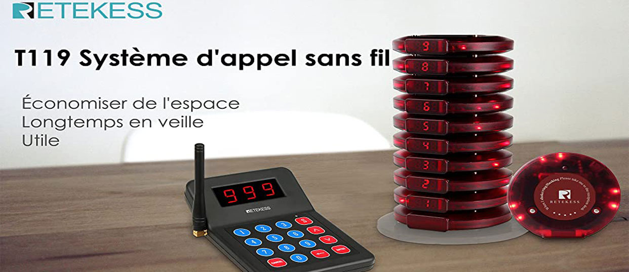 Comment utiliser le système d’appel sans fil dans le supermarché?