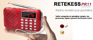 La radio FM AM la plus raffinée et la plus pratique pour l'intérieur et l'extérieur doloremque