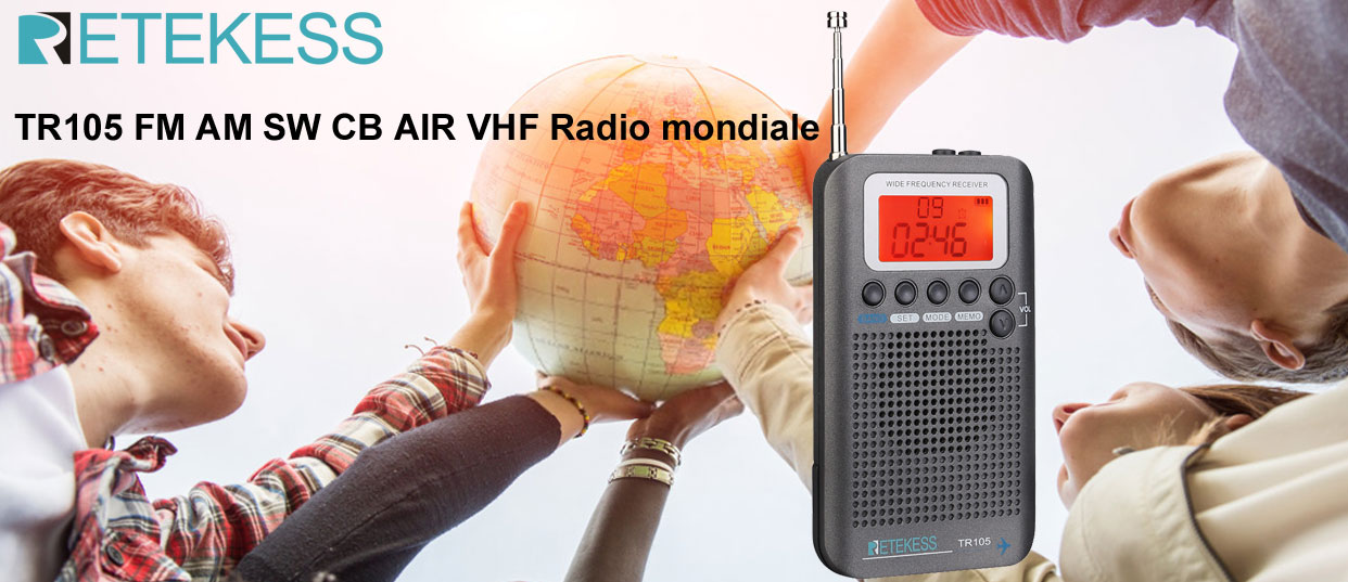 Une collection digne de radio multibande VHF mondial —— la préférée des passionnés