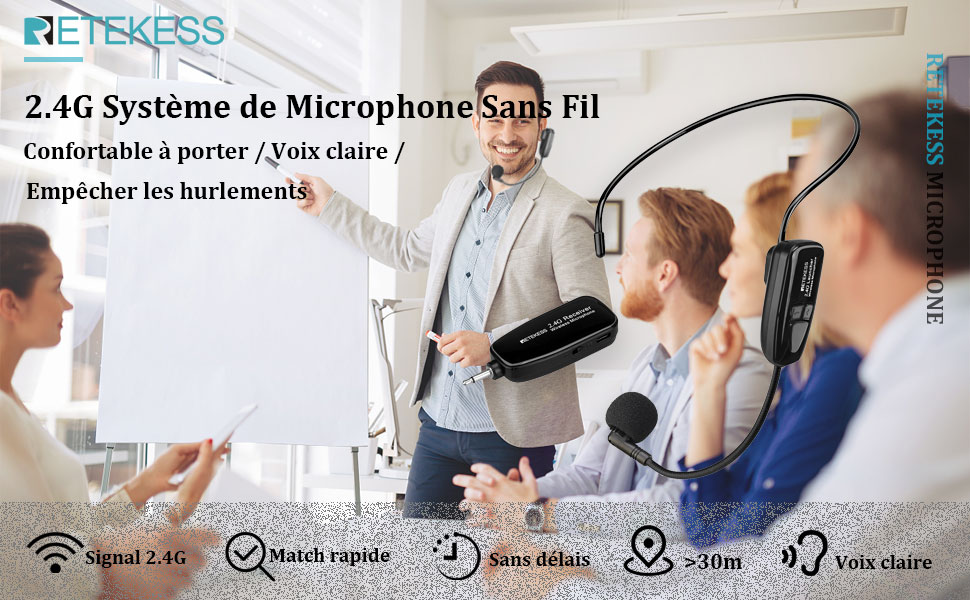 Meilleurs microphones sans fil pour les instructeurs de fitness