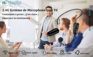 Meilleurs microphones sans fil pour les instructeurs de fitness doloremque