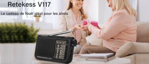 Retekess V117 Radio portable - les cadeaux de Noël parfaits pour les aînés doloremque