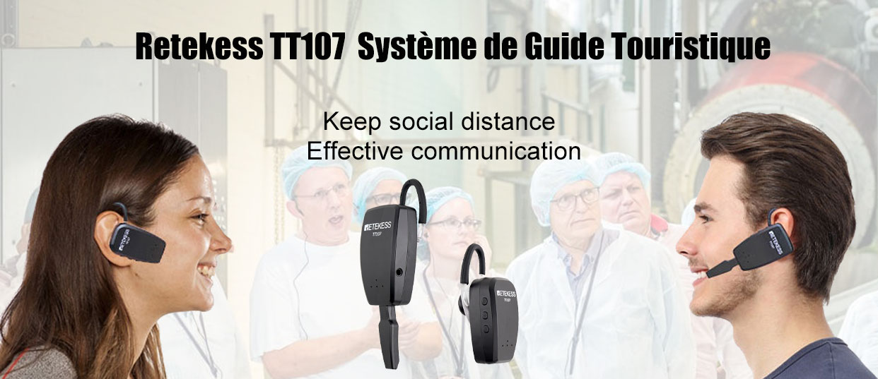 Retekess TT107 système de guidage d'oreille 