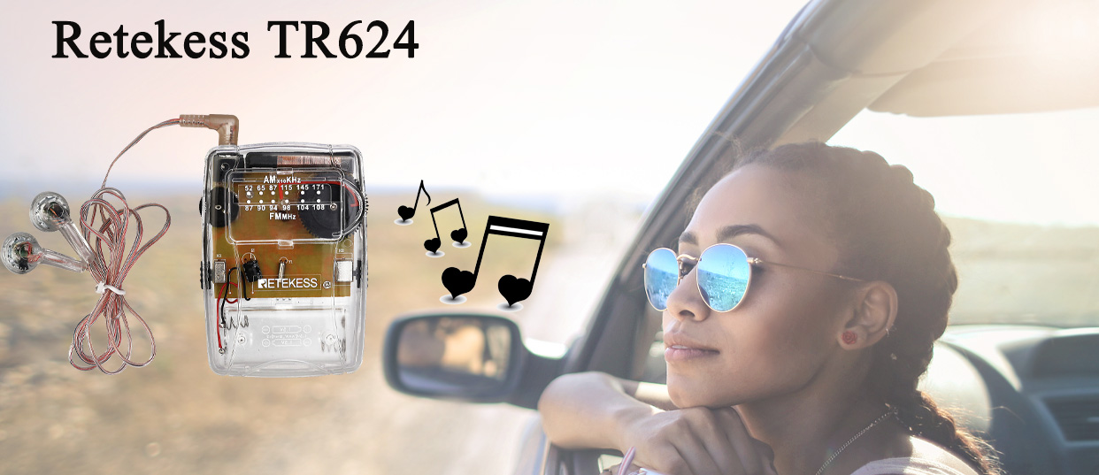 Retekess TR624 Portable Radio 