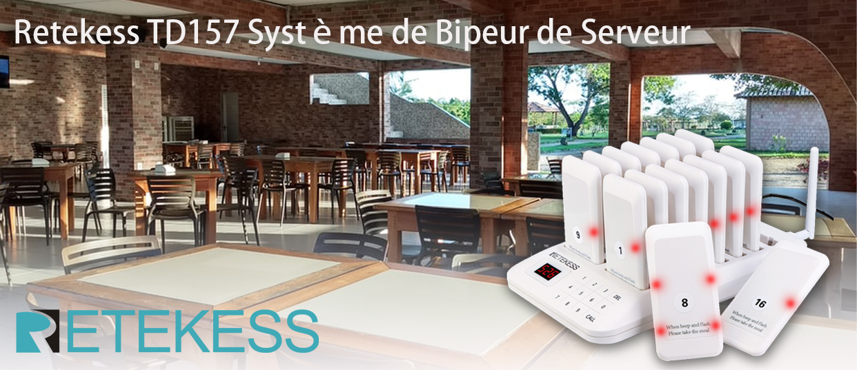 Afin de travailler plus en toute sécurité et de manière efficace, avez-vous acheté Restaurant Pager pour votre restaurant?