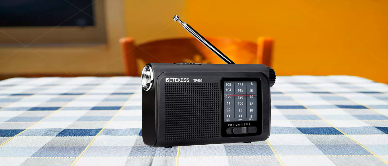 Retekess TR605 FM/AM/SW Radio Portable