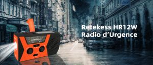 Retekess HR12W Radio d’Urgence Portable AM FM doloremque