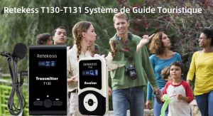 Retekess T130-T131 Système de Guide Touristique doloremque