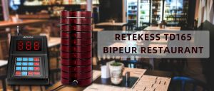 Retekess TD165 Bipeur Restaurant Système D’Appel doloremque