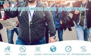 Retekess TT109 Système de Guide Touristique, 2.4GHz Système doloremque