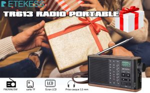 Retekess TR613 Radio Vintage Portable FM MW SW 3-Band Radio Analogique doloremque