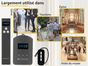 Retekess TT112-TT113 Système de Guide Touristique doloremque