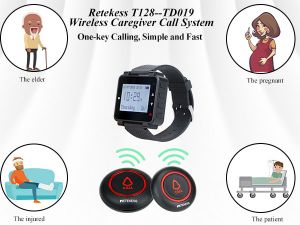 Retekess T128-TD019 Téléavertisseur sans Fil doloremque