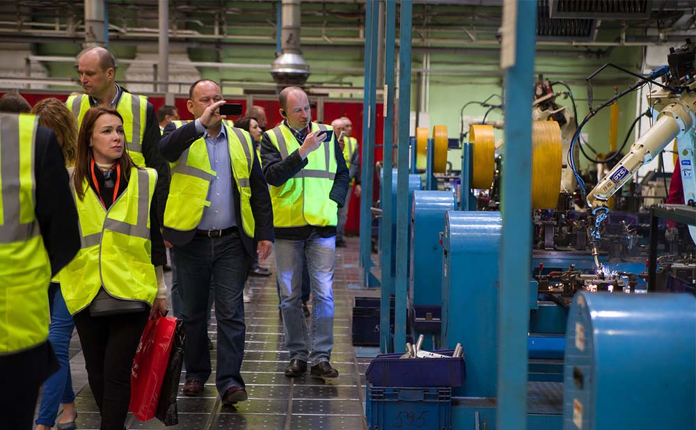 Casques D'écoute pour Visites D'usine Visites de Fabrication