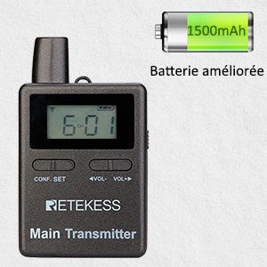 Capacité de la batterie améliorée