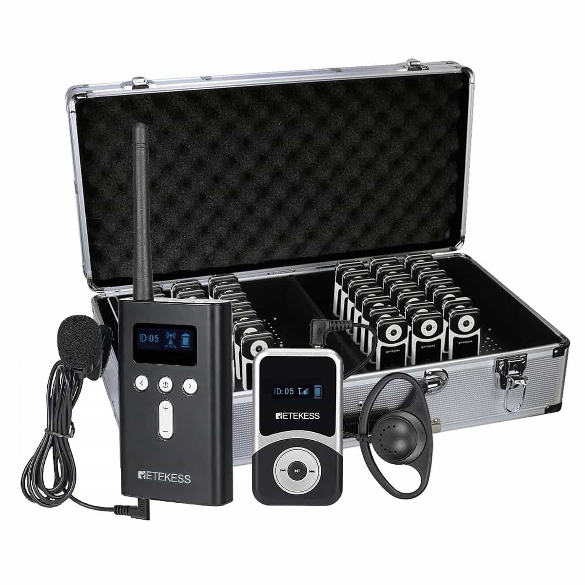 retekess-t130s-t131s-whisper-tour-guide-with-64-slot-charging-case